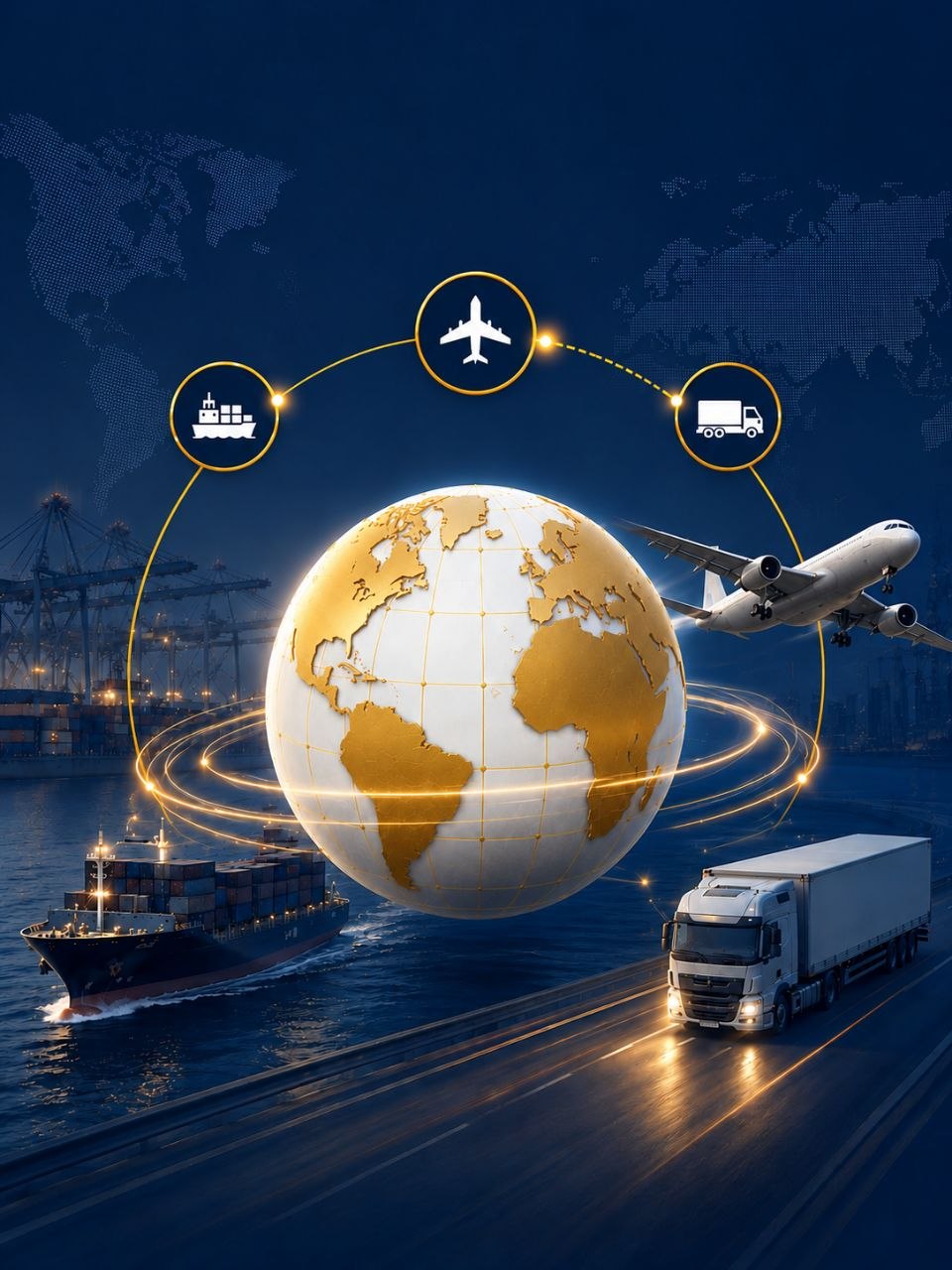 Air, Sea & Land Freight